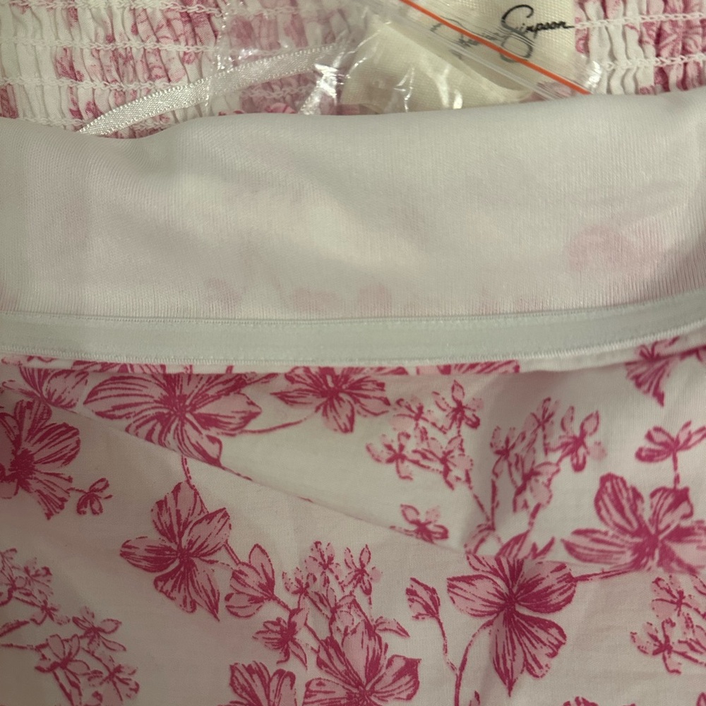 Jessica Simpson Pink Floral Midi Sundress - Picture 10 of 10